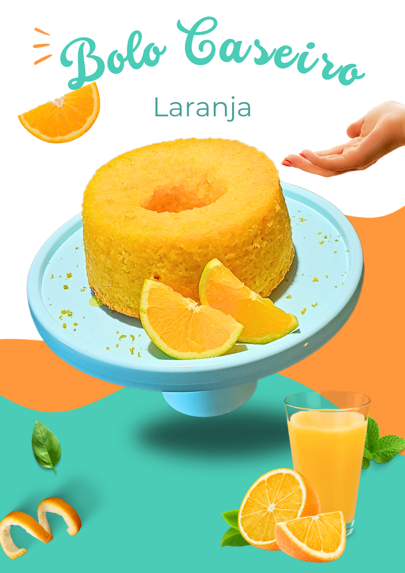 Bolo Caseiro de Laranja