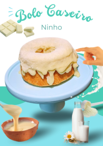 Bolo Caseiro de Ninho