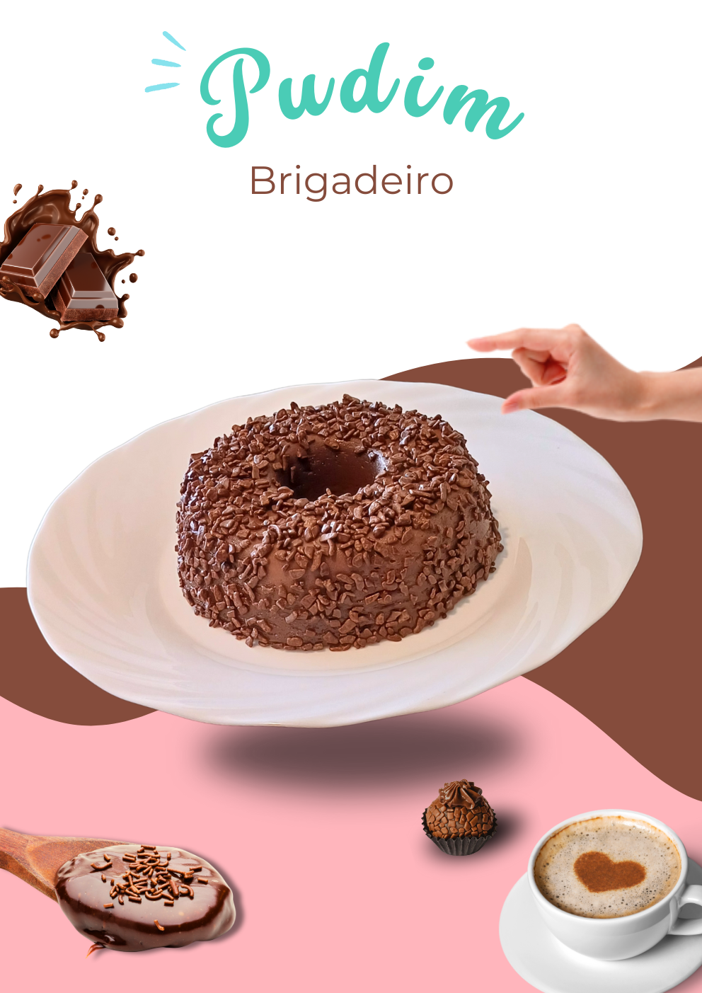 Pudim de Brigadeiro
